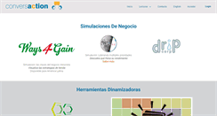 Desktop Screenshot of conversaction.com